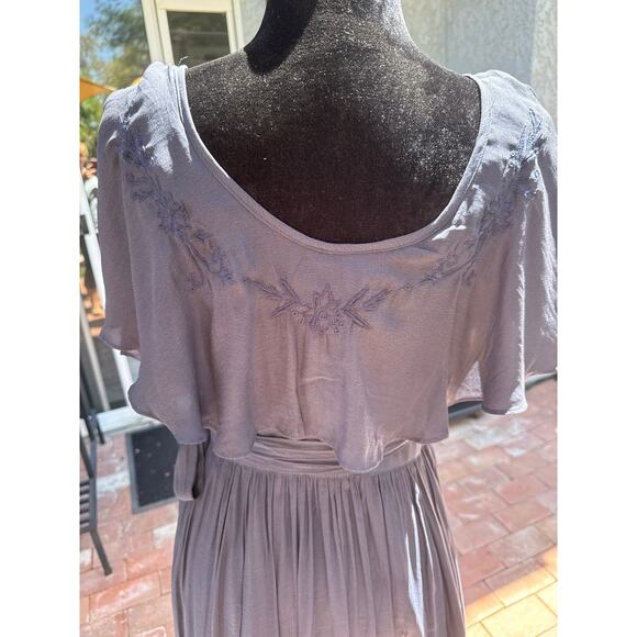 Free People Fiona Wrap Maxi Dress Size XS - Picture 4 of 7